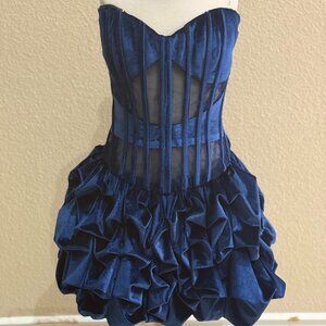 Prom Home Coming Tea Length Formal Dress